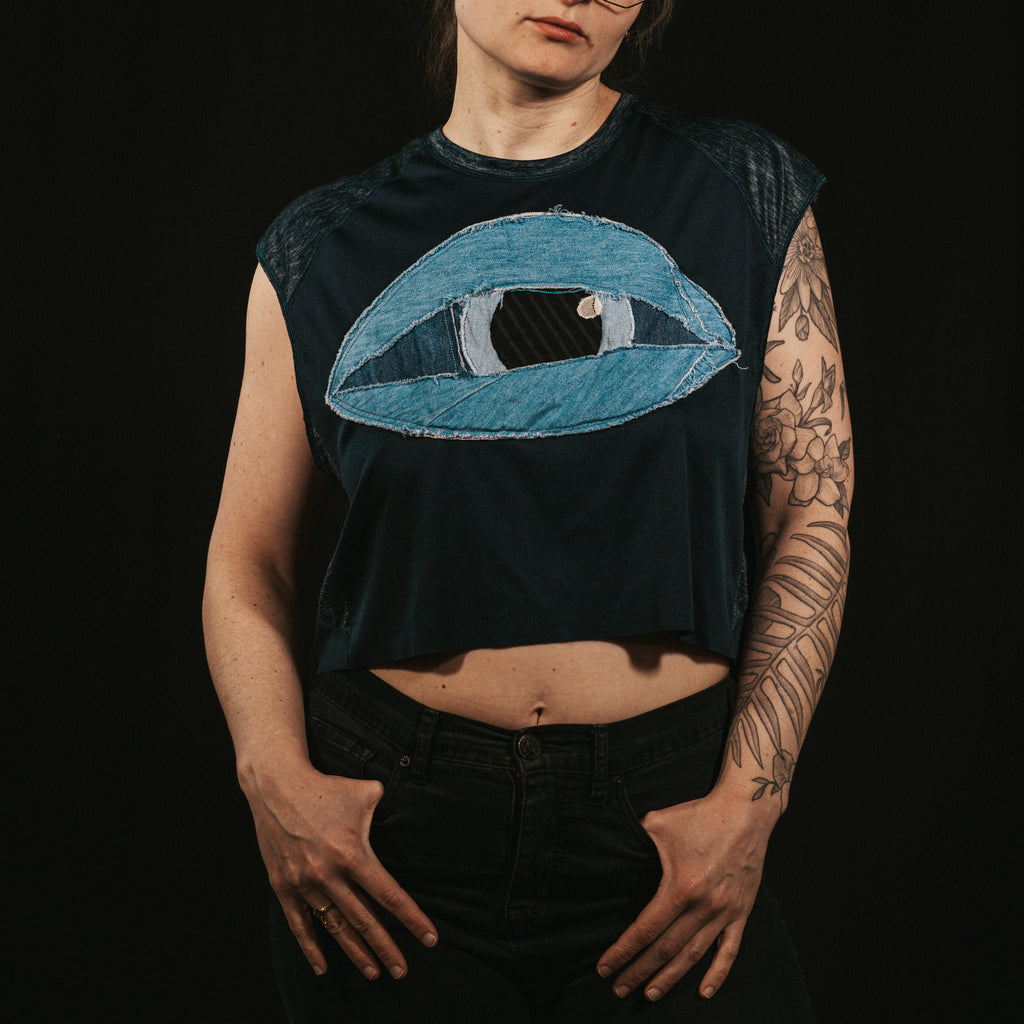 My Eyes are Down Here - Art Eye Choke Eye Shirt