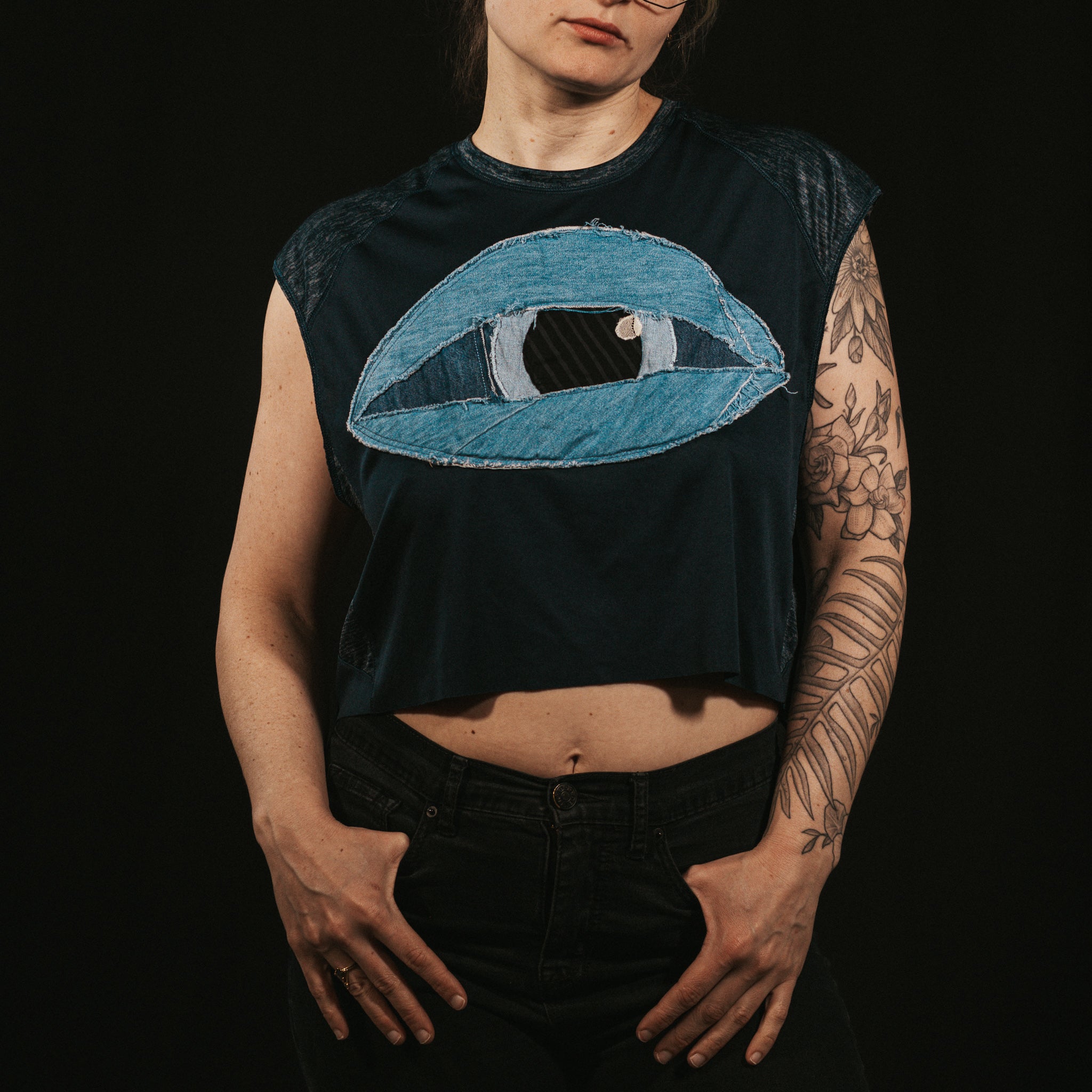My Eyes are Down Here - Art Eye Choke Eye Shirt