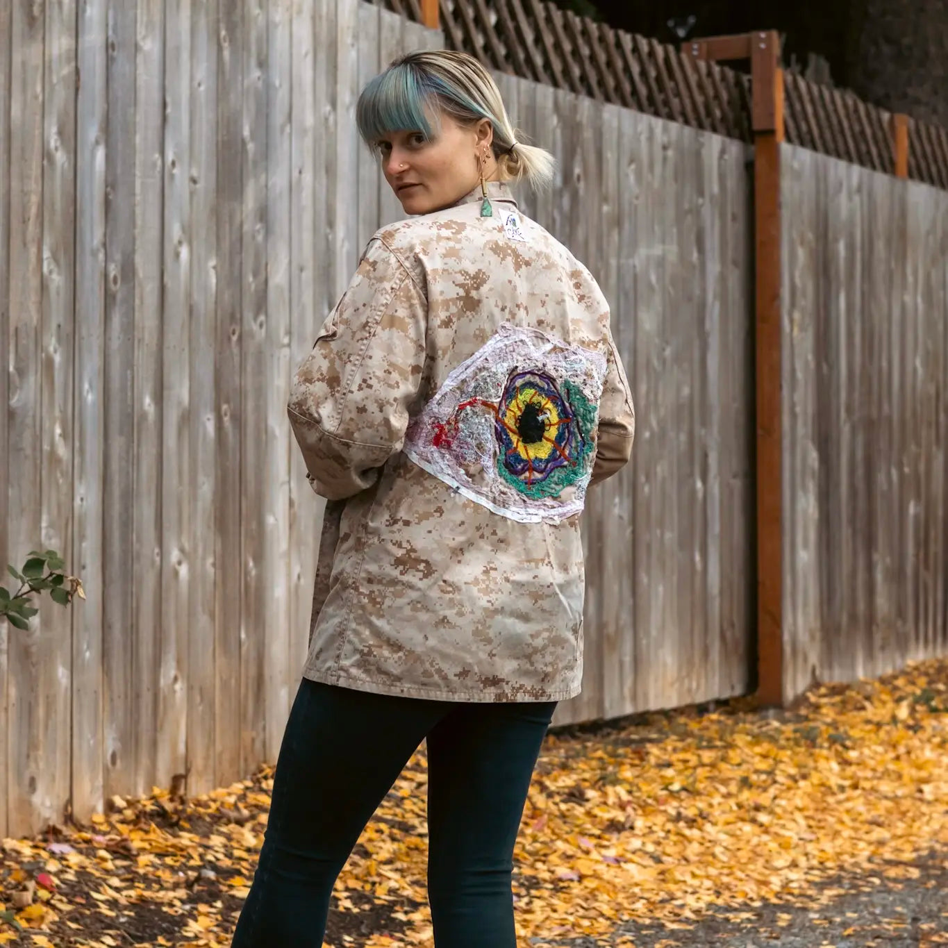 Franks Sweaters and Jackets - Camo & Eyeball Jacket