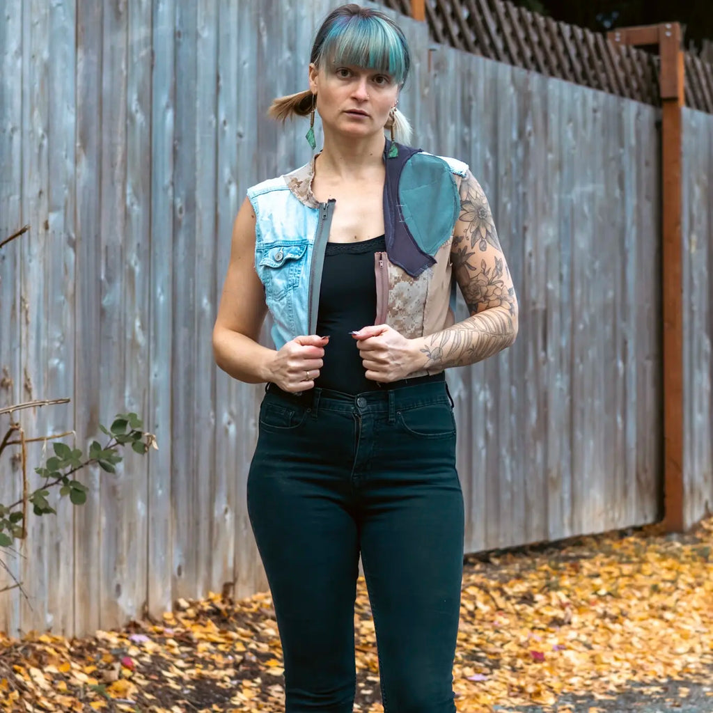 Franks Sweaters and Jackets - Patchwork Vest