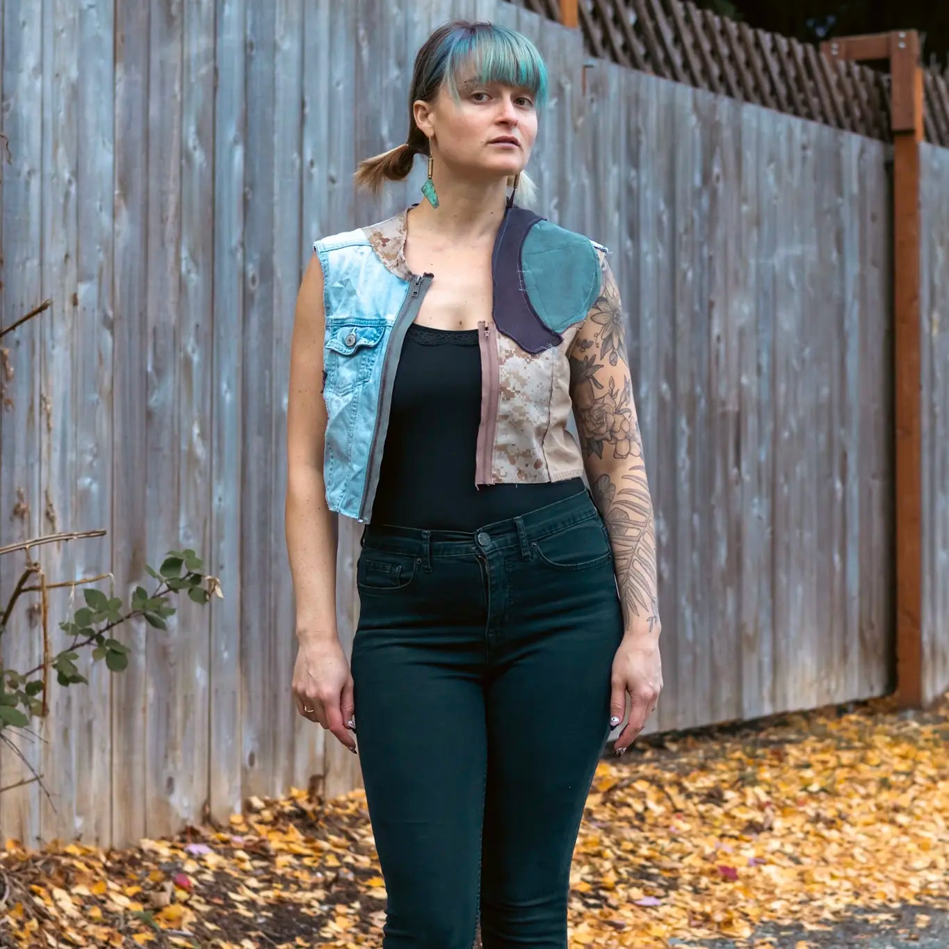 Franks Sweaters and Jackets - Patchwork Vest