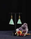 You'll Like Tacoma - Short Triangles & 9mm Bullet Shell Casing Earrings