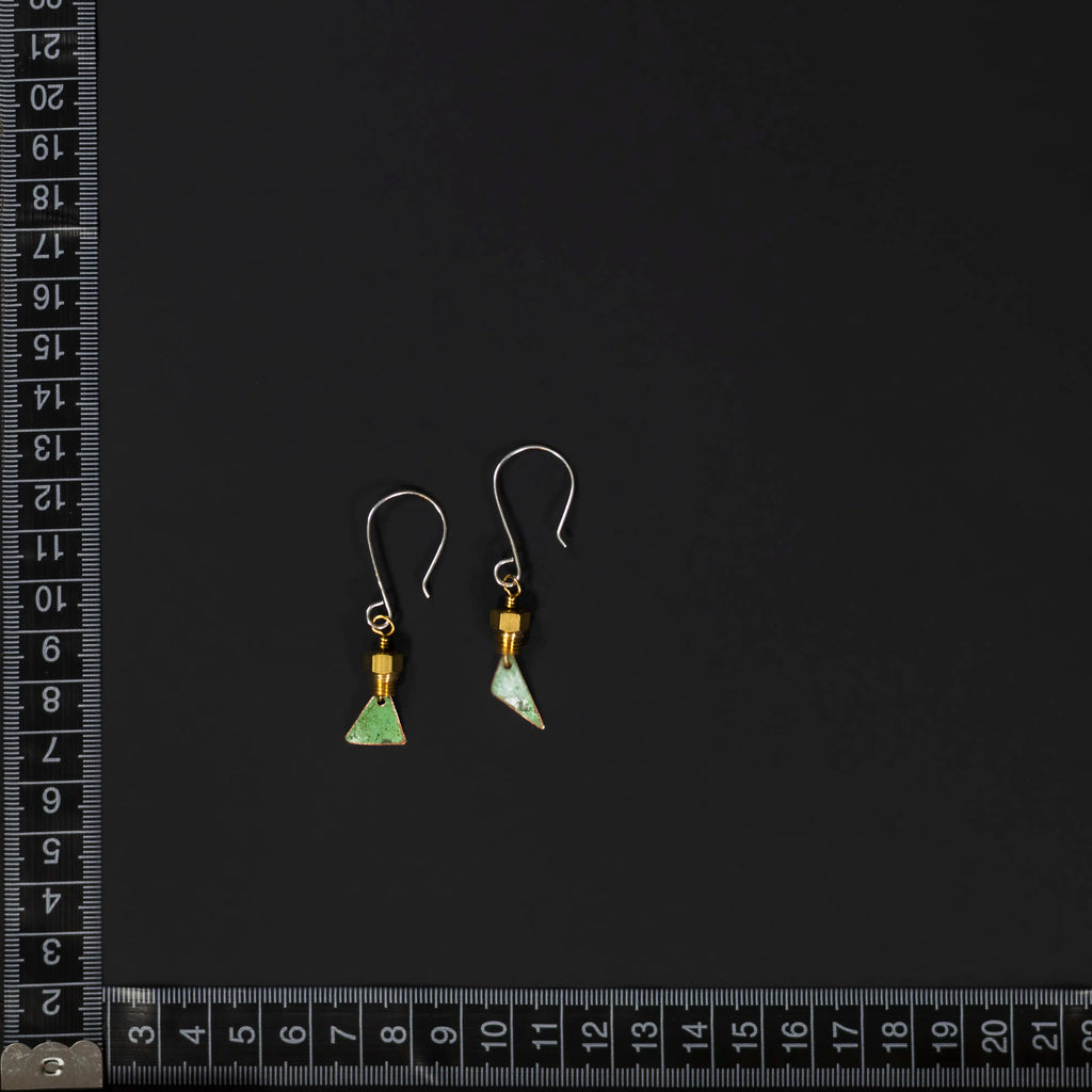 You'll Like Tacoma - Screw & Tiny Triangle Earrings