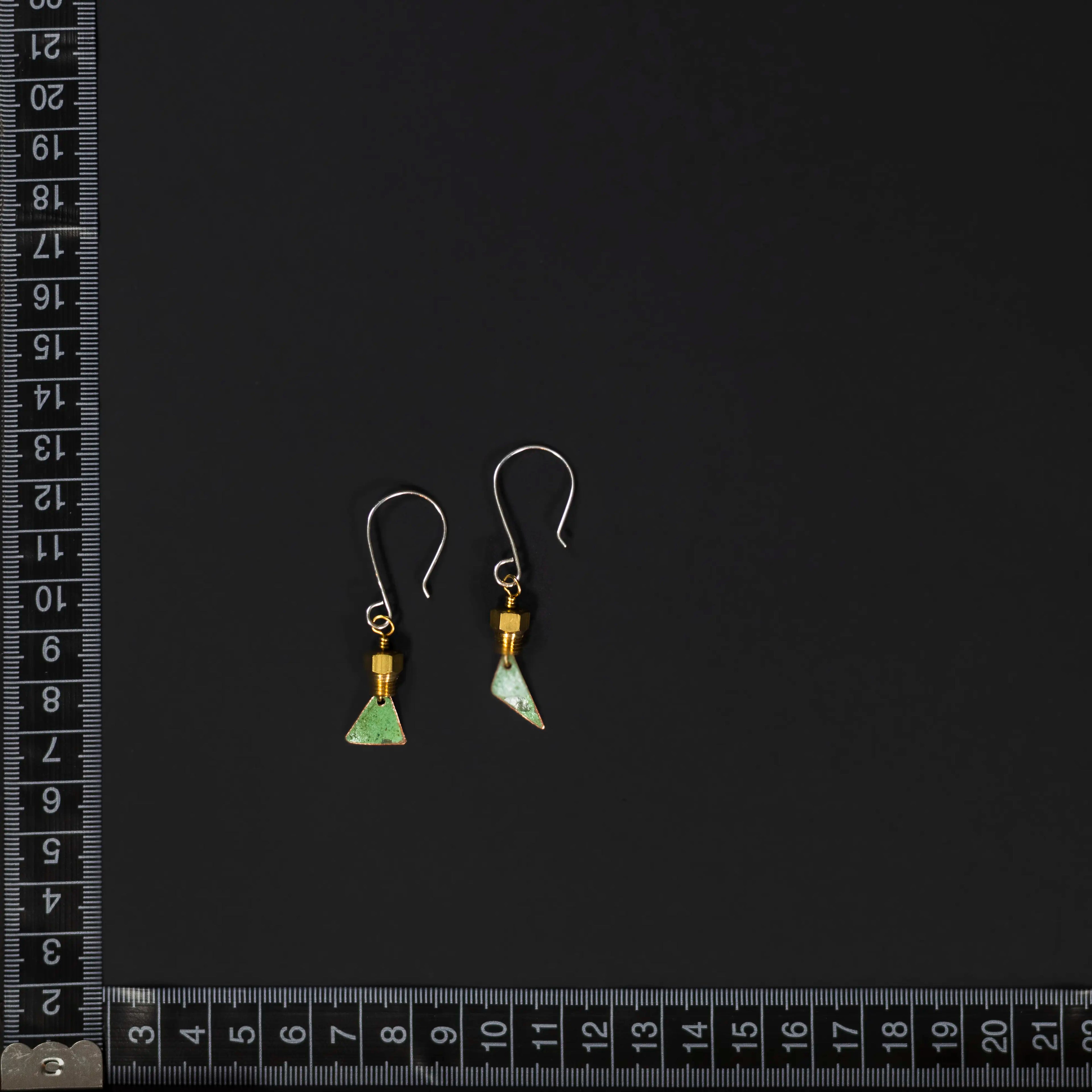 You'll Like Tacoma - Screw & Tiny Triangle Earrings