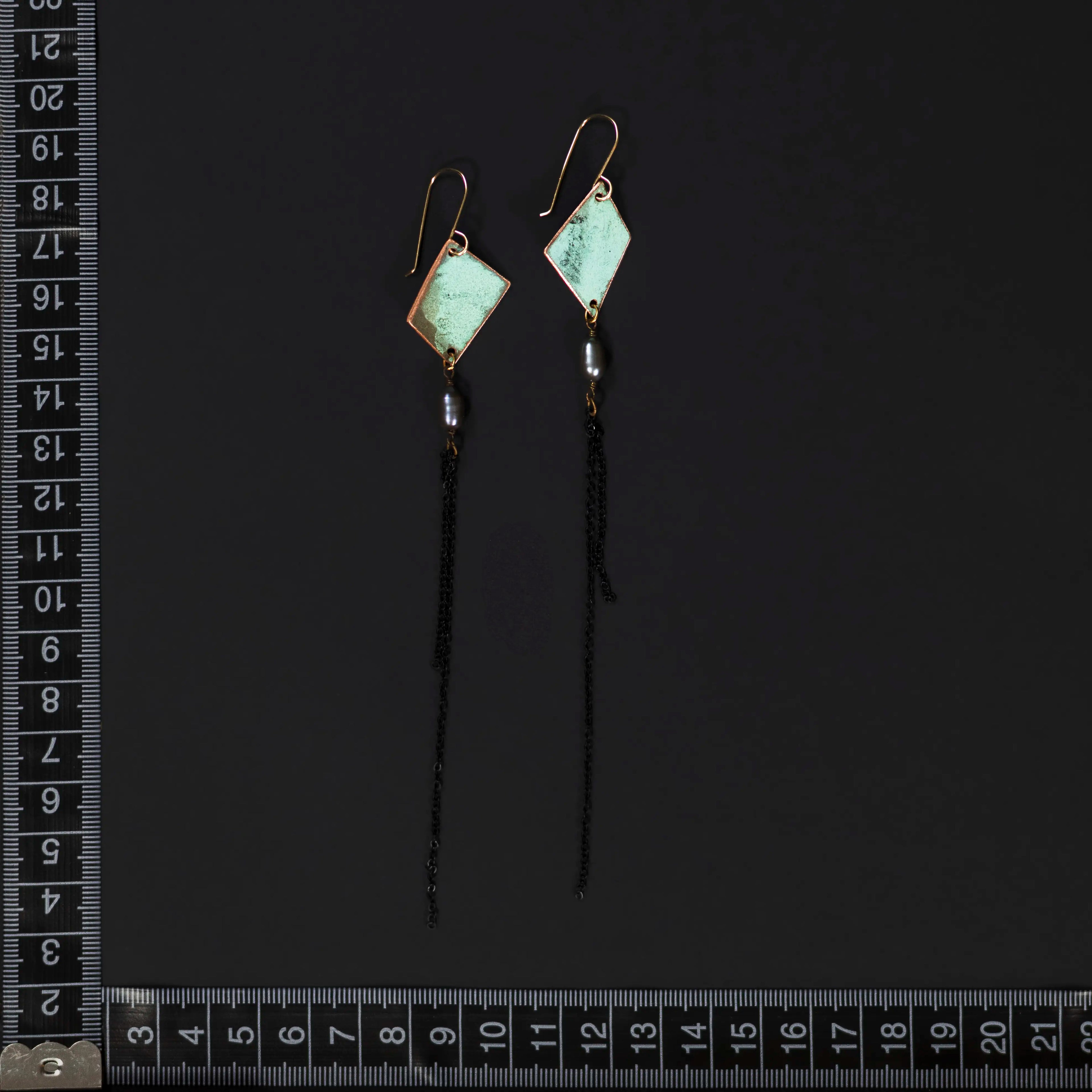 You'll Like Tacoma - Pearl & Diamond Dangle Earrings