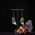 You'll Like Tacoma- Asymmetrical Rhombus Hanger Earrings