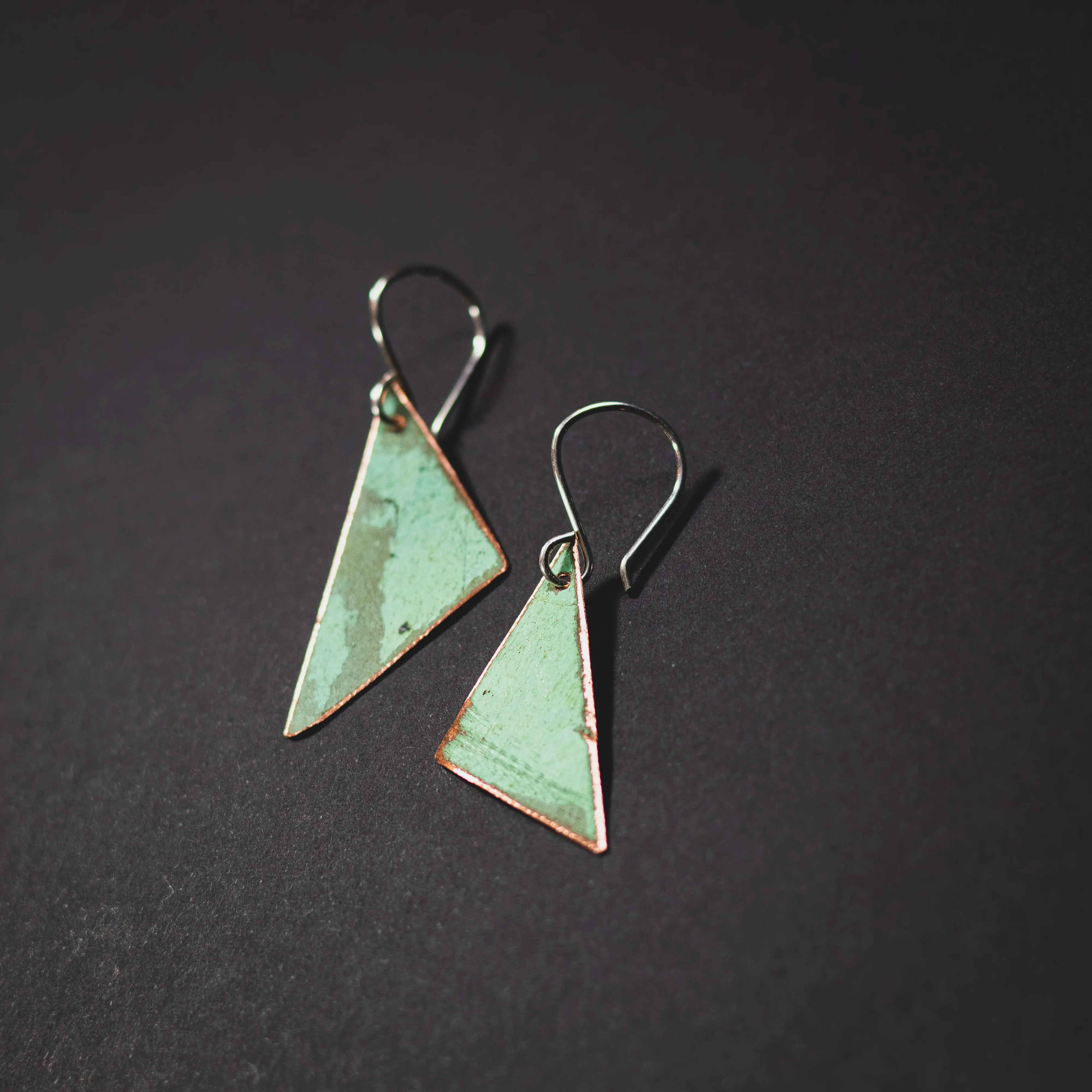 You'll Like Tacoma - Obtuse Triangle Earrings
