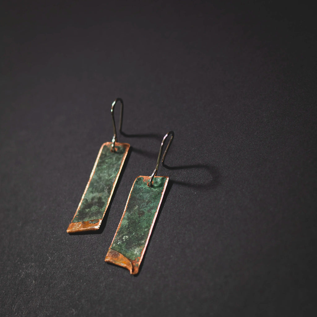 You'll Like Tacoma - Rectangle Hanger Earrings