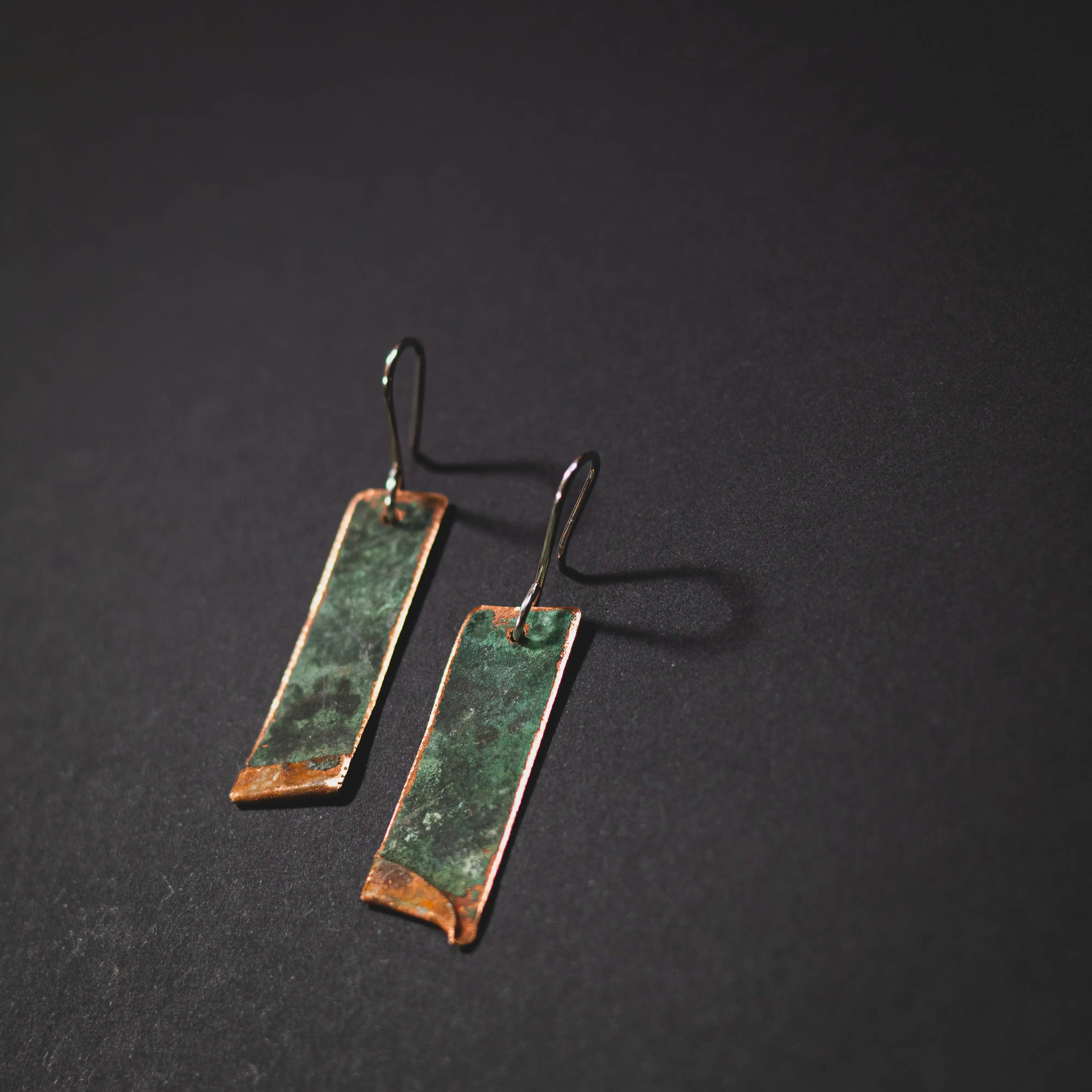 You'll Like Tacoma - Rectangle Hanger Earrings