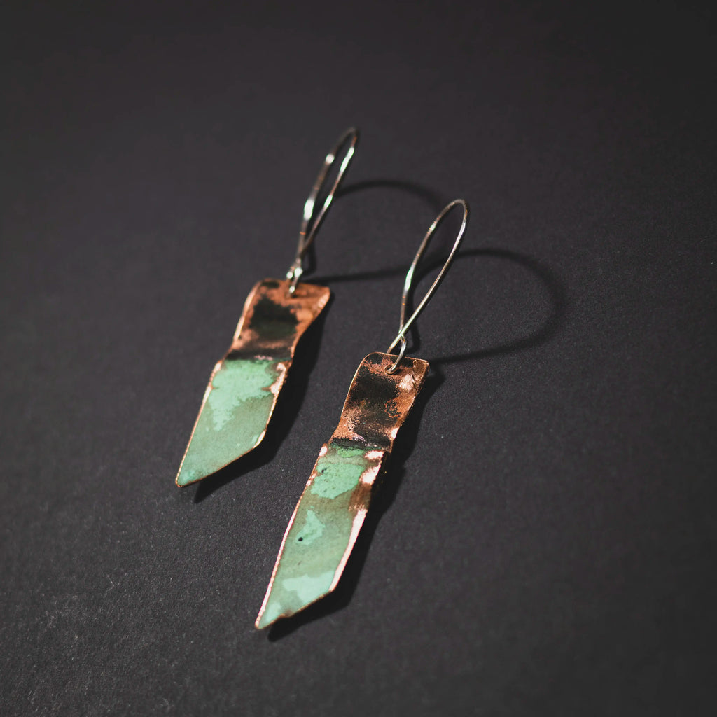 You'll Like Tacoma - Split Rectangle Earrings